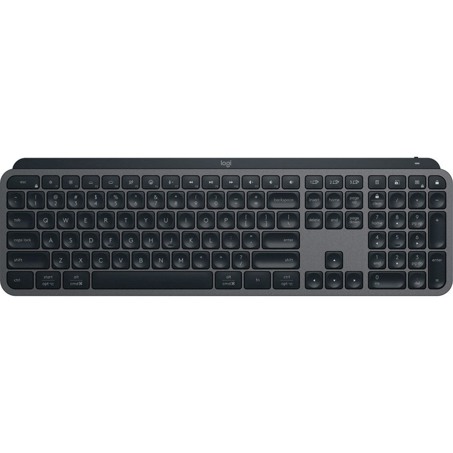 Logitech MX KEYS S Advanced Wireless Illuminated Keyboard | Graphite | 920-011563 - PakByte