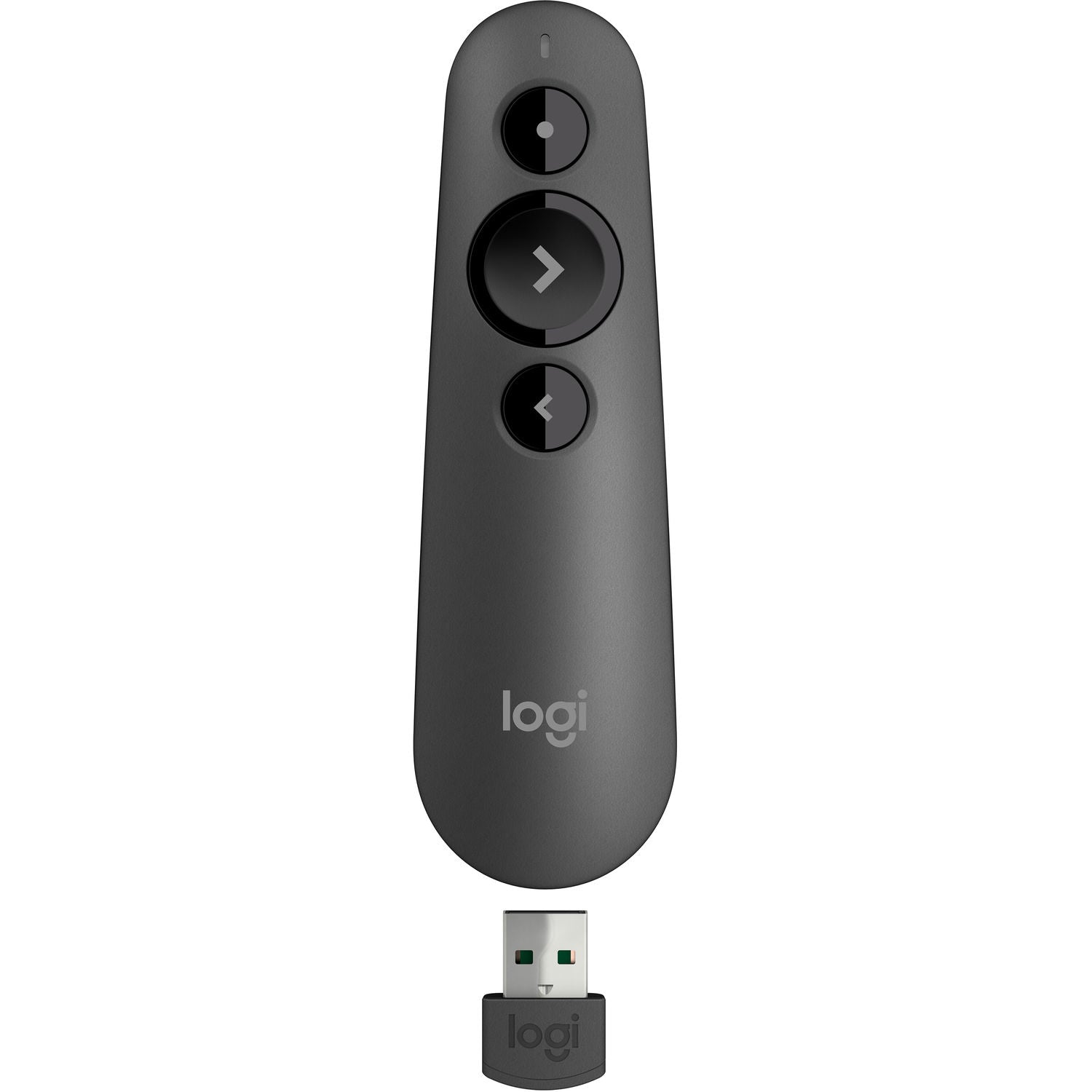 Logitech R500 Wireless & Bluetooth Presenter Remote - Graphite - PakByte