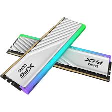 XPG Lancer Blade 32GB (2x16GB) 6000MHz C30 DDR5 DRAM Memory - White