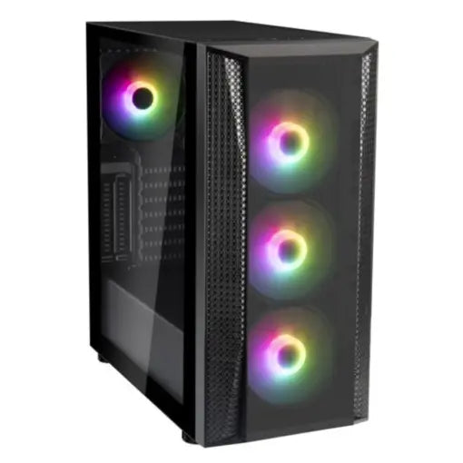 SilverStone SSST-FAB1B-PRO-V2 FARA B1 PRO V2 Tempered Glass Mid Tower Case - Black - PakByte Computers