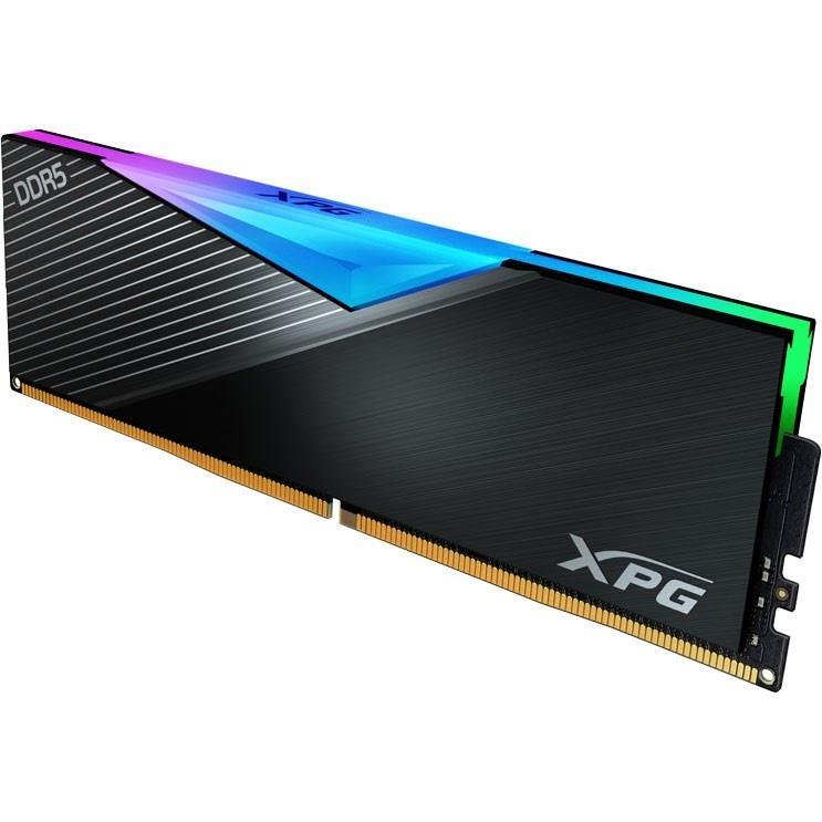 XPG Lancer RGB 64GB (2x32GB) 6400MHz C32 DDR5 DRAM Memory - Black