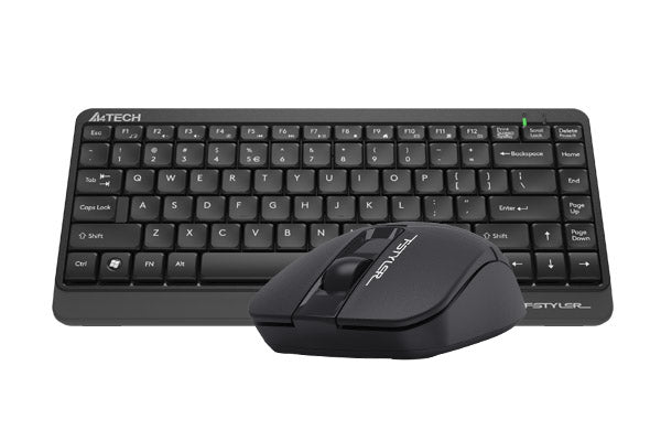 A4TECH FG1112S (BLACK) (FG12+FGK11) SILENT CLICK MOUSE - PakByte  