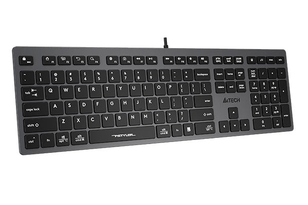 A4TECH FX50 (BLACK) Scissor Switch Keyboard - PakByte  