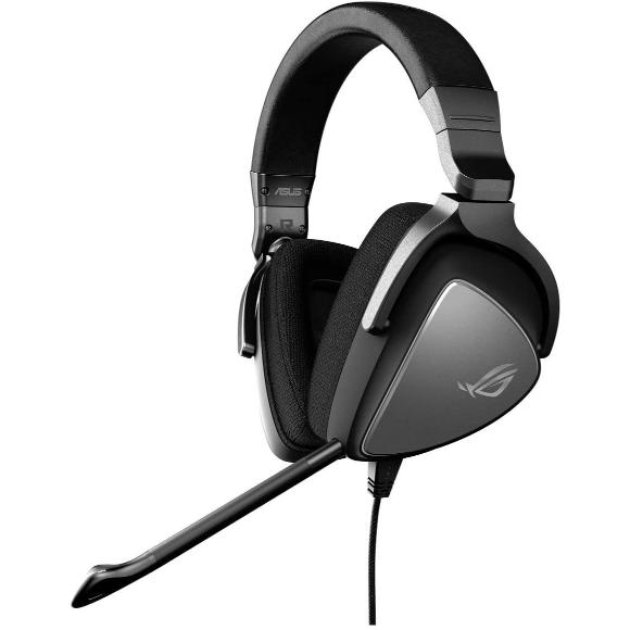 ASUS ROG DELTA CORE Gaming Headset for PC, Mac, PlayStation 4, Xbox One and Nintendo Switch with Hi-Res Audio - Black - PakByte Computers 