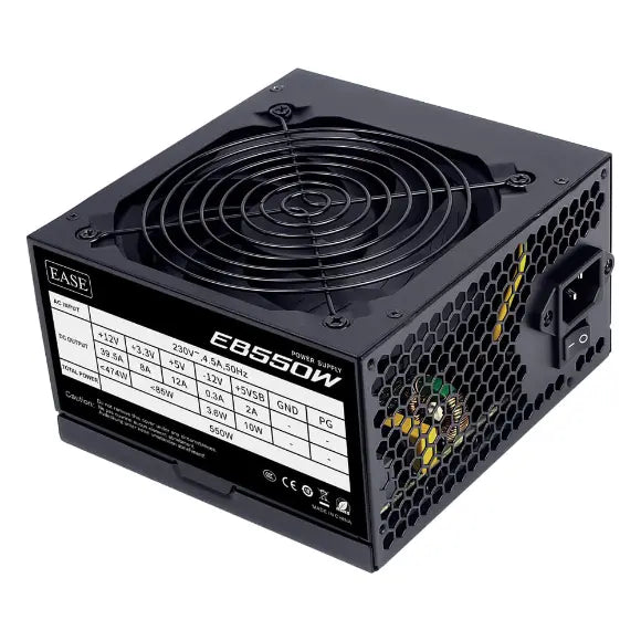 EASE EB550 80 Plus Bronze Power Supply - PakByte Computers 