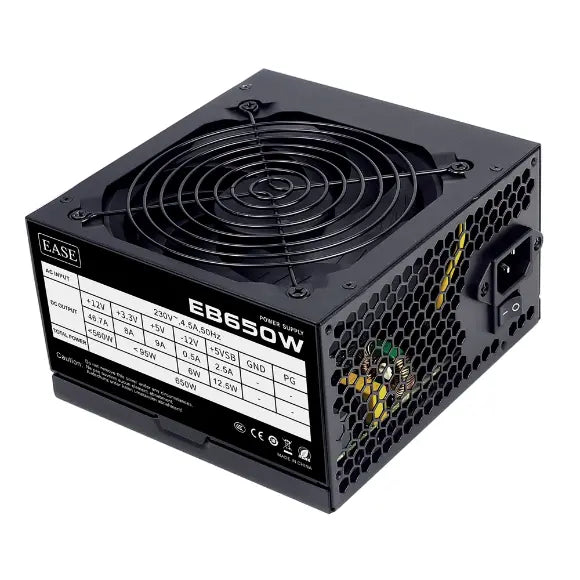 EASE EB650 80 Plus Bronze Power Supply - PakByte Computers 