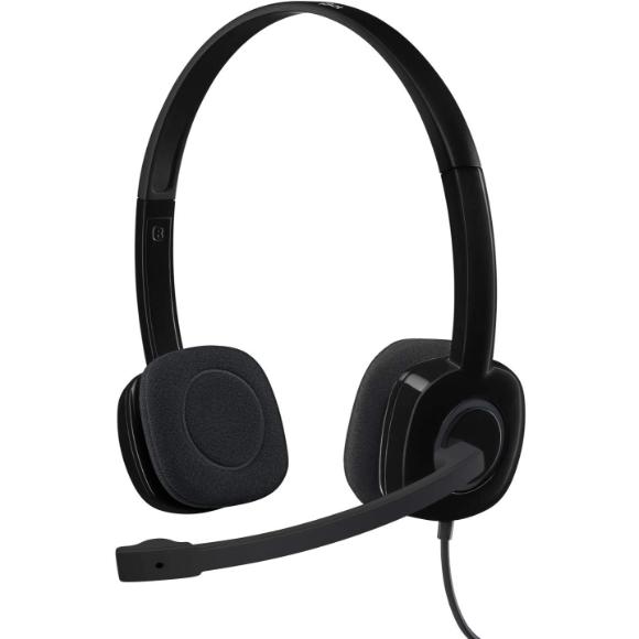 Logitech Stereo Headset H151 Black - PakByte Computers 