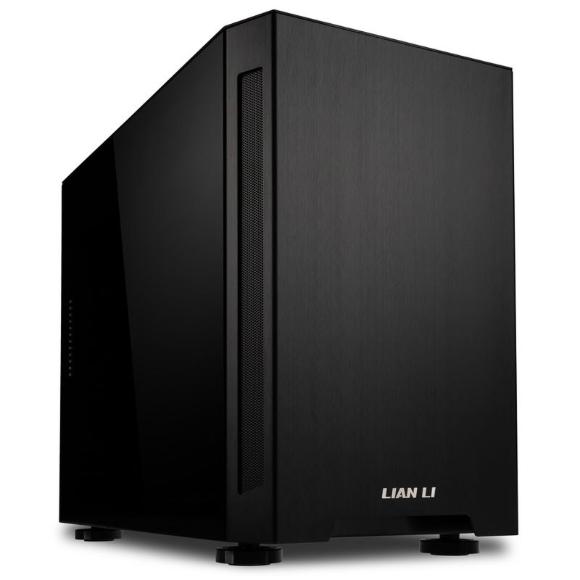 Lian Li TU 150 Black (TG Version) Mini-ITX aluminium chassis with tempered glass side panel. - PakByte Computers 