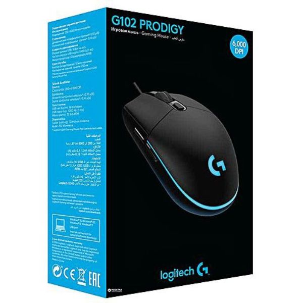 Logitech G102 PRODIGY Gaming Mouse - PakByte Computers 