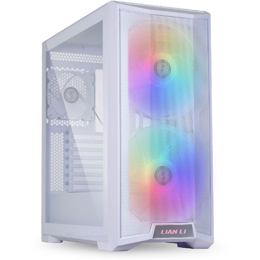 Lian Li LANCOOL 215 Mid-Tower Case (White) - PakByte Computers 