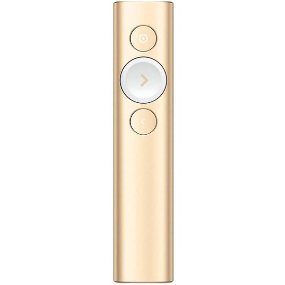 Logitech Spotlight Presentation Remote – Gold - PakByte Computers 