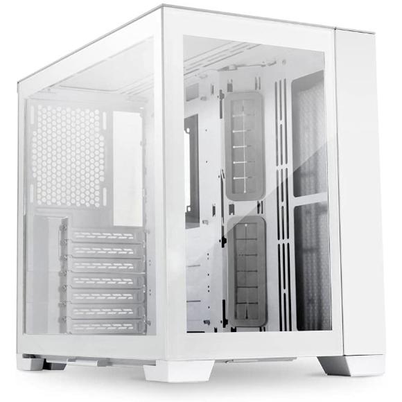 Lian Li O11 Dynamic mini Snow White Mini Tower Computer Case - O11D MINI-S - PakByte Computers 