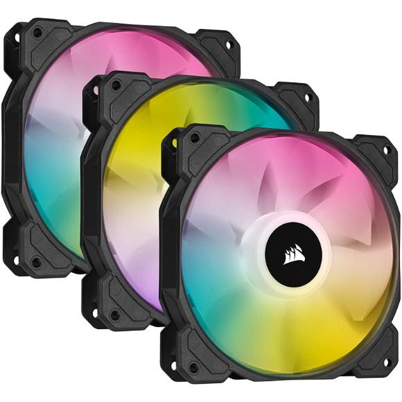 CORSAIR iCUE SP120 RGB ELITE Triple Fan Kit - PakByte Computers 