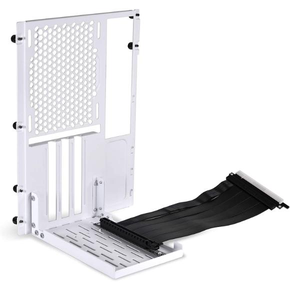 Lian Li O11DMINI-1 Vertical GPU Bracket KIT White - PakByte Computers 