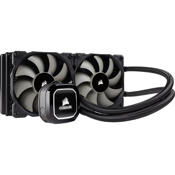 Corsair Hydro H100X Dual Fans Liquid CPU Cooler - Black - PakByte Computers 