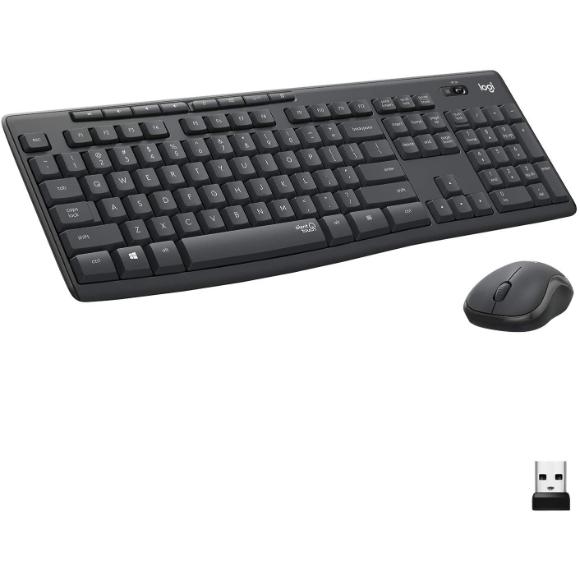 Logitech MK295 Wireless Mouse & Keyboard Combo with SilentTouch Technology - PakByte Computers 