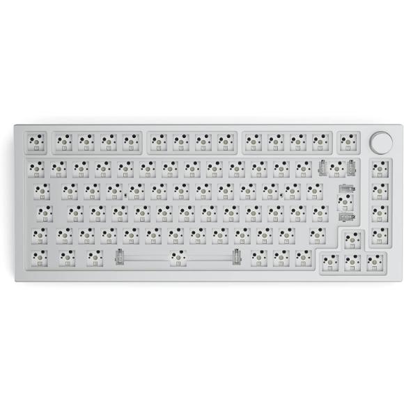 Glorious GMMK Pro ISO 75% Keyboard Barebone White - PakByte Computers 