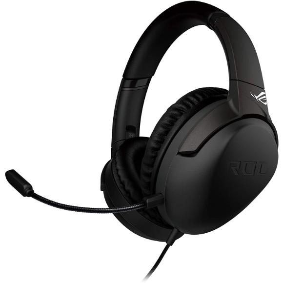 ASUS ROG Strix Go Gaming Headphones with USB-C Adapter | Ai Powered Noise-Cancelling Microphone | Over-Ear Headphones - PakByte Computers 