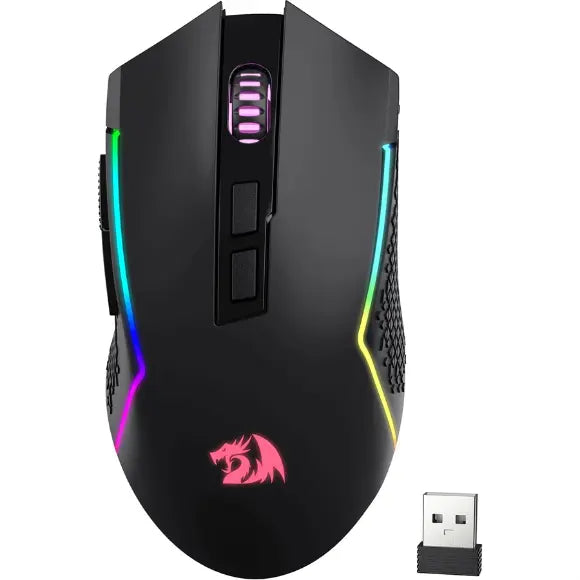 Redragon TRIDENT M693 Wireless Bluetooth RGB Gaming Mouse - PakByte Computers 