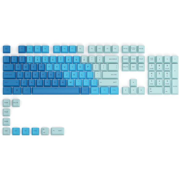 Glorious GPBT Dye Sublimated Keycaps (Caribbean Ocean) - PakByte Computers 