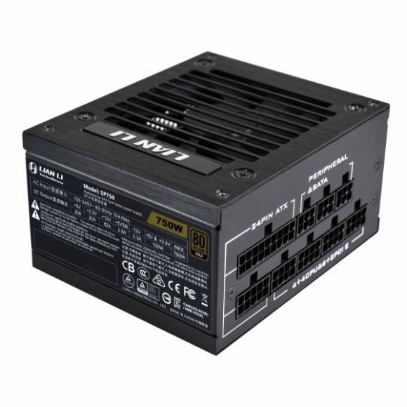 Lian Li SP750 750 Watt 80 Plus Gold Fully Modular Power Supply - PakByte Computers 