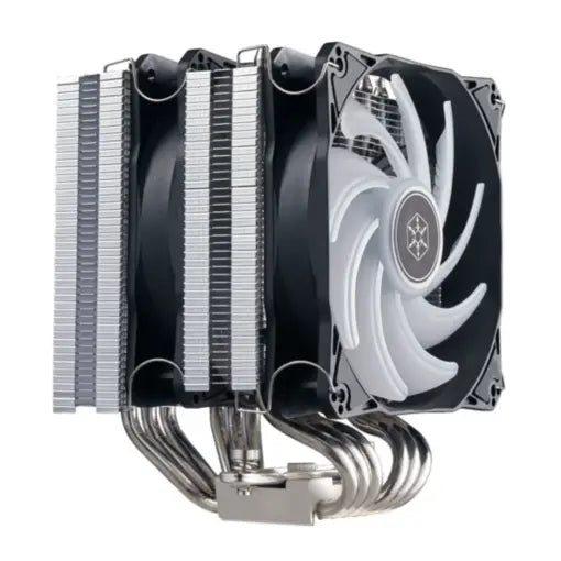 SilverStone Hydrogon D120 ARGB Dual Tower CPU Air Cooler - Black - PakByte  