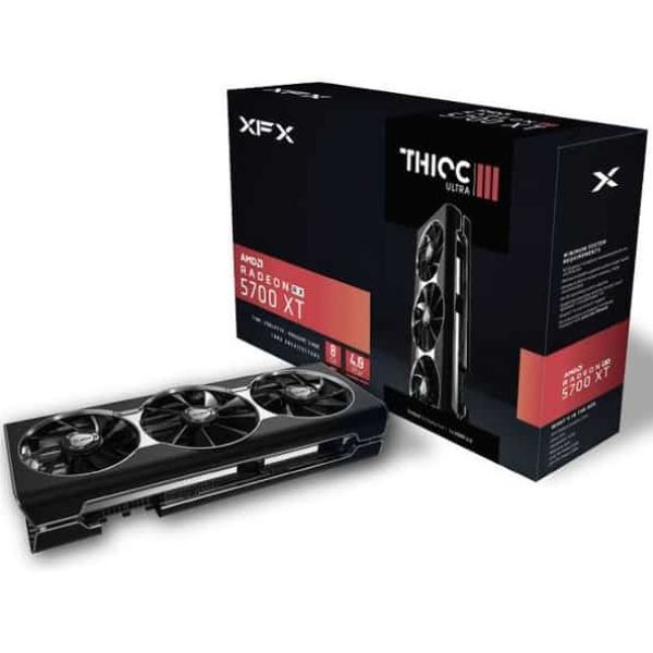 XFX AMD Radeon RX 5700 XT THICC III Ultra Video Graphics Card RX-57XT8TBD8 - PakByte Computers 