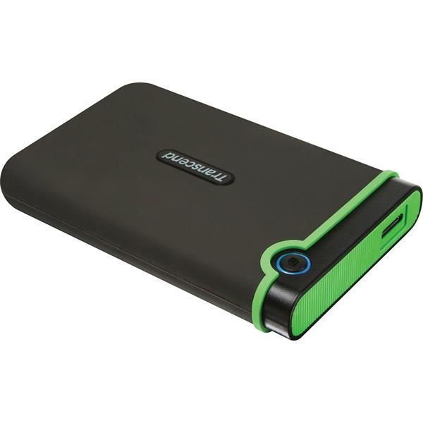 Transcend StoreJet 25M3 1TB USB 3.0 Portable Hard Drive - TS1TSJ25M3S Iron Gray Slim - PakByte Computers 