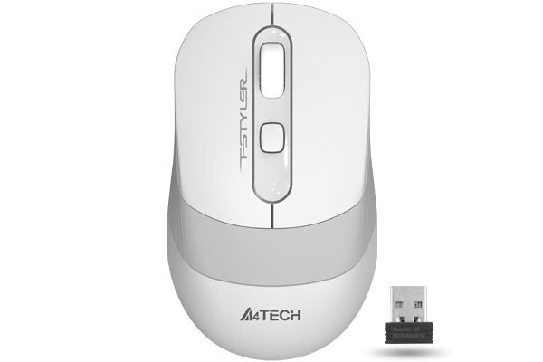 A4TECH FG10S (WHITE) MOUSE - PakByte  