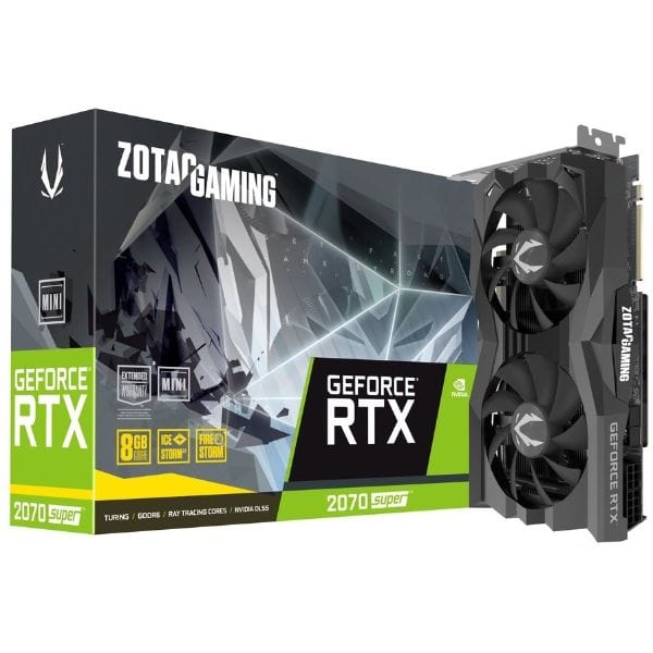 ZOTAC Gaming GeForce RTX 2070 Super Mini ZT-T20710E-10M, Twin Fan - PakByte Computers 