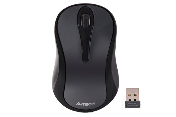 A4TECH G3-280NS (MINI) (GLOSSY GREY) SILENT CLICK MOUSE - PakByte  