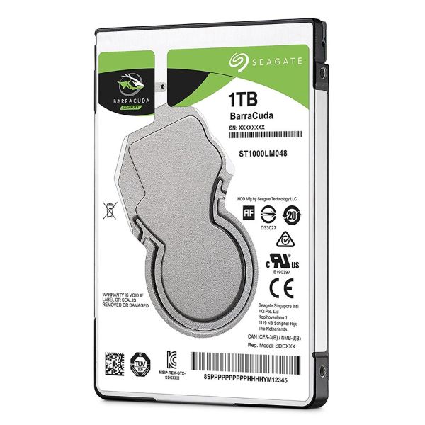 Seagate 1TB BarraCuda 2.5-Inch 7mm Internal Hard Drive - PakByte Computers 