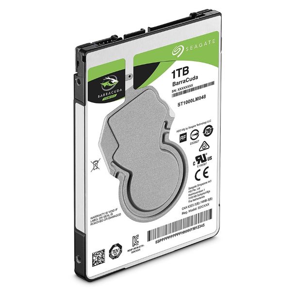 Seagate 1TB BarraCuda 2.5-Inch 7mm Internal Hard Drive - PakByte Computers 