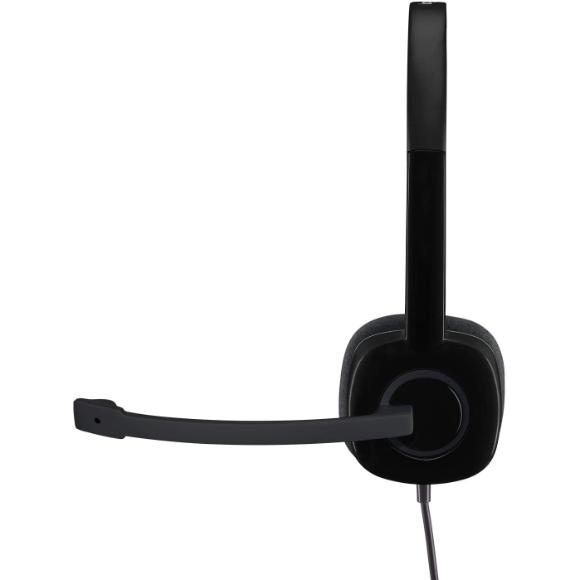 Logitech Stereo Headset H151 Black - PakByte Computers 