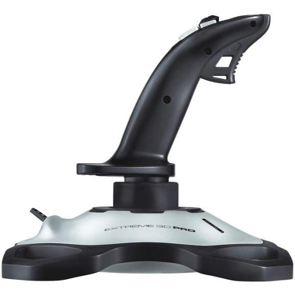 Logitech G Extreme 3D Pro Joystick for Windows - Black/Silver - PakByte Computers 