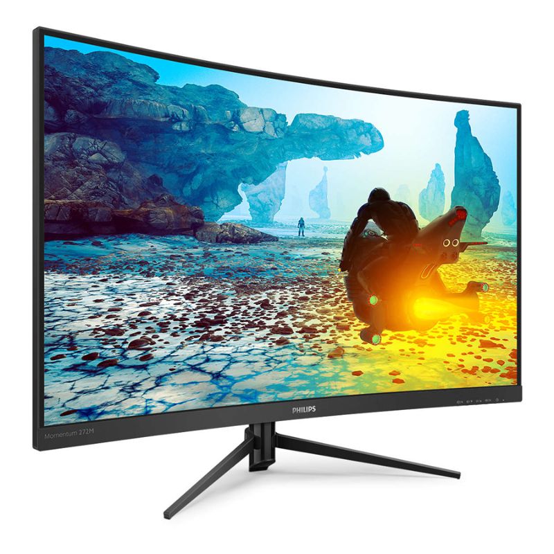 Philips 272M8CZ 27" FHD Curved LCD Gaming Monitor 165Hz 1ms FreeSync - PakByte Computers 