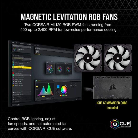 Corsair iCUE H100i Elite Capellix Liquid CPU Cooler - PakByte Computers 