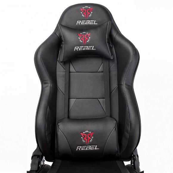 Rebel Renegade Gaming Chair - Black - PakByte Computers 