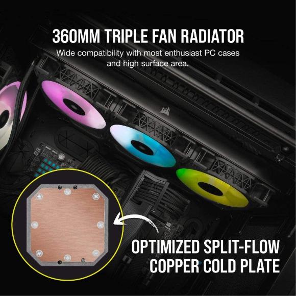 Corsair iCUE H150i Elite Capellix Liquid CPU Cooler - PakByte Computers 