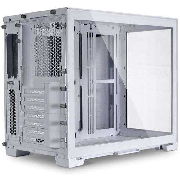 Lian Li O11 Dynamic mini Snow White Mini Tower Computer Case - O11D MINI-S - PakByte Computers 