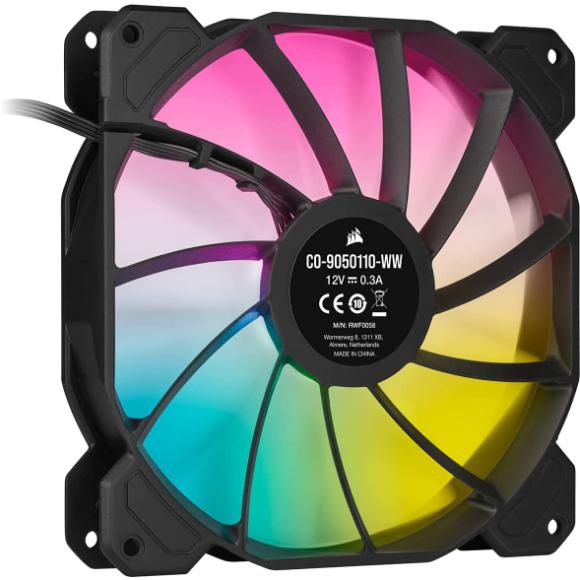 CORSAIR iCUE SP140 RGB Elite Single Fan - PakByte Computers 