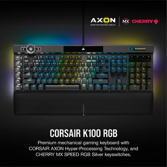 Corsair K100 RGB Mechanical Gaming Keyboard - PakByte Computers 