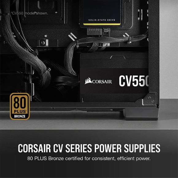 CORSAIR CV Series 750 Watt 80 Plus Bronze ATX Power Supply - PakByte Computers 