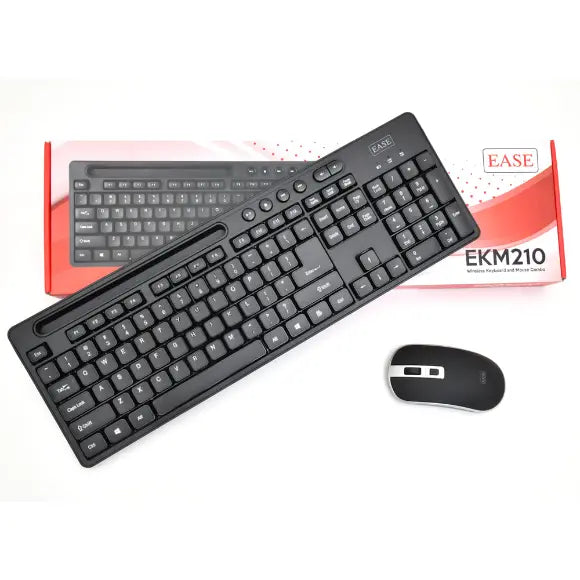 EASE EKM210 Wireless Keyboard and Mouse Combo - PakByte Computers 