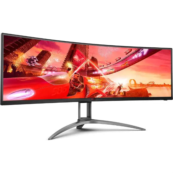 AOC AG493UCX2 AGON Super Wide Curved Gaming Monitor - 49" - Dual QHD - VA 165Hz - 1ms - PakByte Computers 