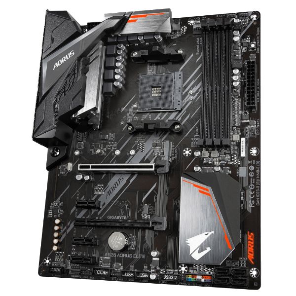 Gigabyte A520 AORUS Elite Motherboard with Pure Digital VRM Solution - PakByte Computers 