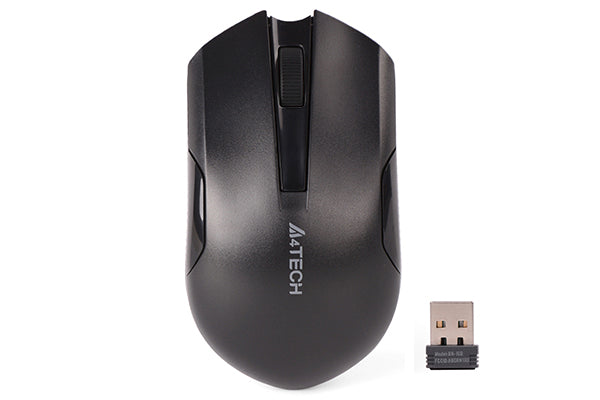 A4TECH G3-200NS (BLACK) SILENT CLICK MOUSE - PakByte  