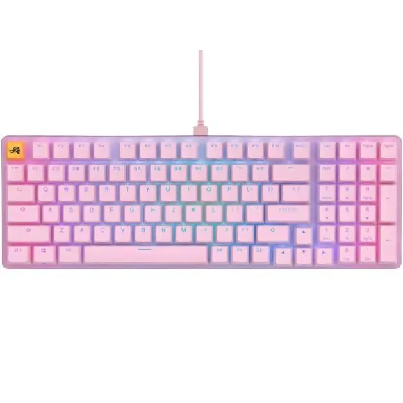 Glorious GMMK 2 Full Size 96% Prebuilt Mechanical Keyboard - Pink (GLO-GMMK2-96-FOX-P) - PakByte Computers 