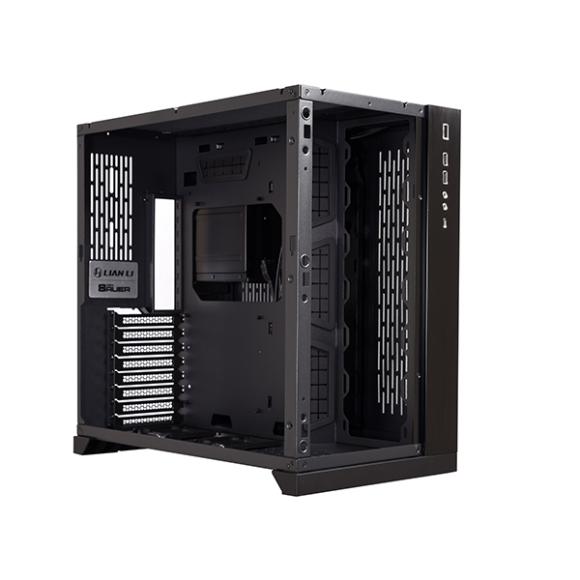 LIAN LI Dynamic Black PC-O11, EATX/ATX/M-ATX (steel inside, aluminium front panel) - PakByte Computers 