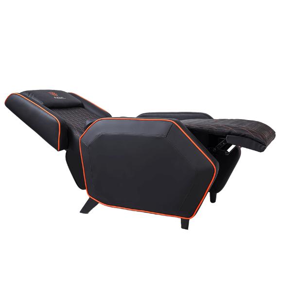 Rebel Wraith Gaming Sofa - Black/Orange - PakByte Computers 